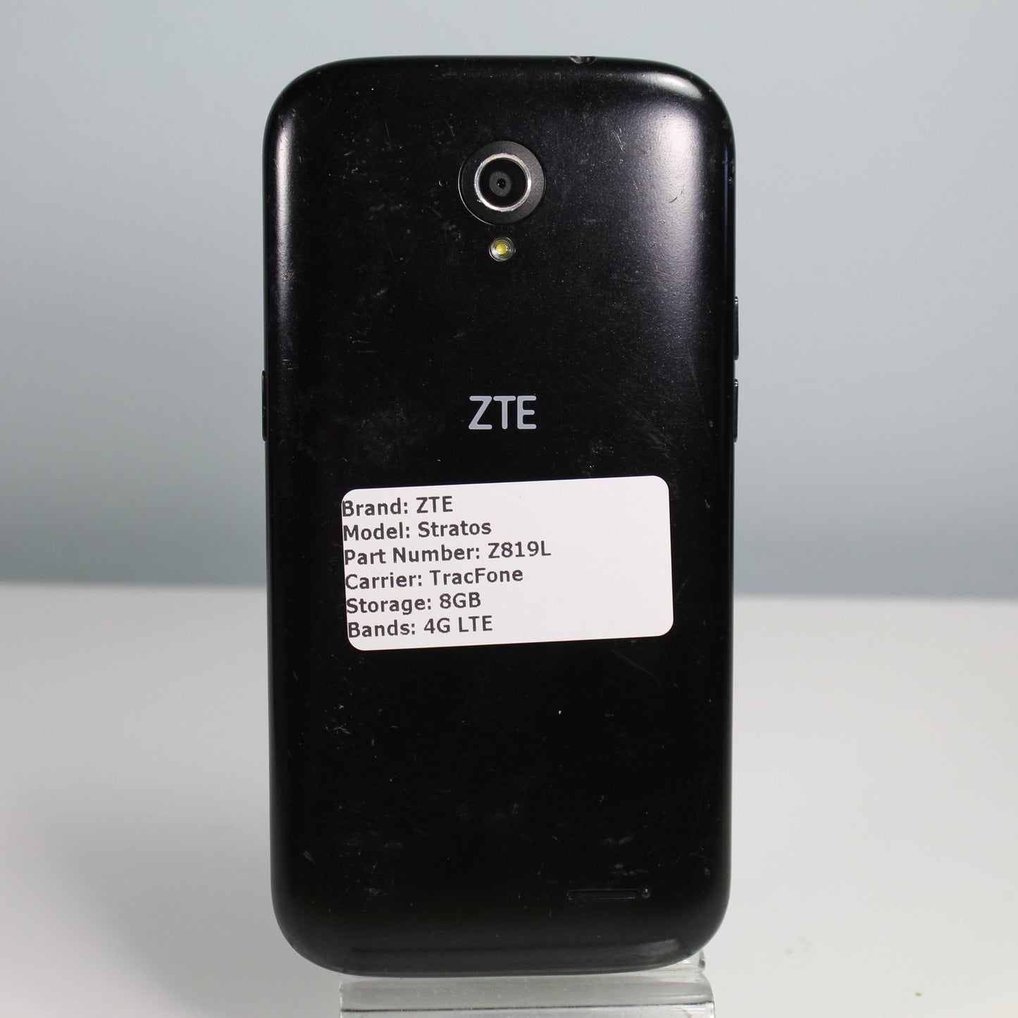 Vintage Classic ZTE Stratos Z819L TracFone 4G LTE Smartphone Black 8GB