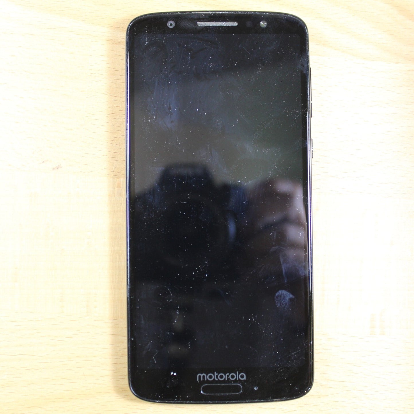 Motorola Moto G 6th Generation 32GB Black For Parts Untested
