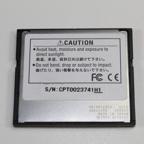 Vinatge I-O Data Compact Flash Memory Card 128MB P/N: CFS-128M For Cameras