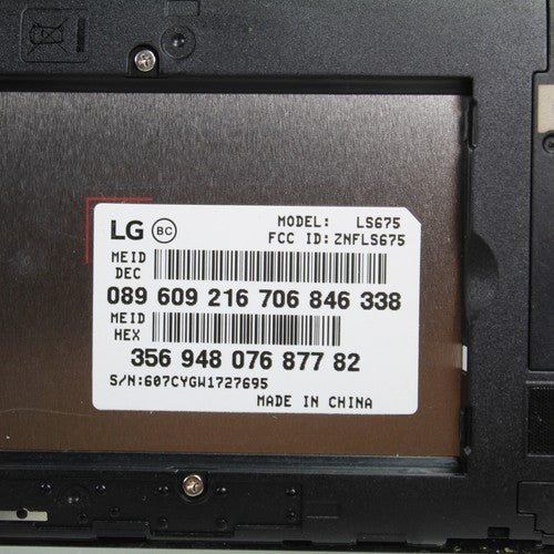Vintage Classic LG Tribute 5 Boost Mobile 4G LTE Smartphone LS675 Black 8GB