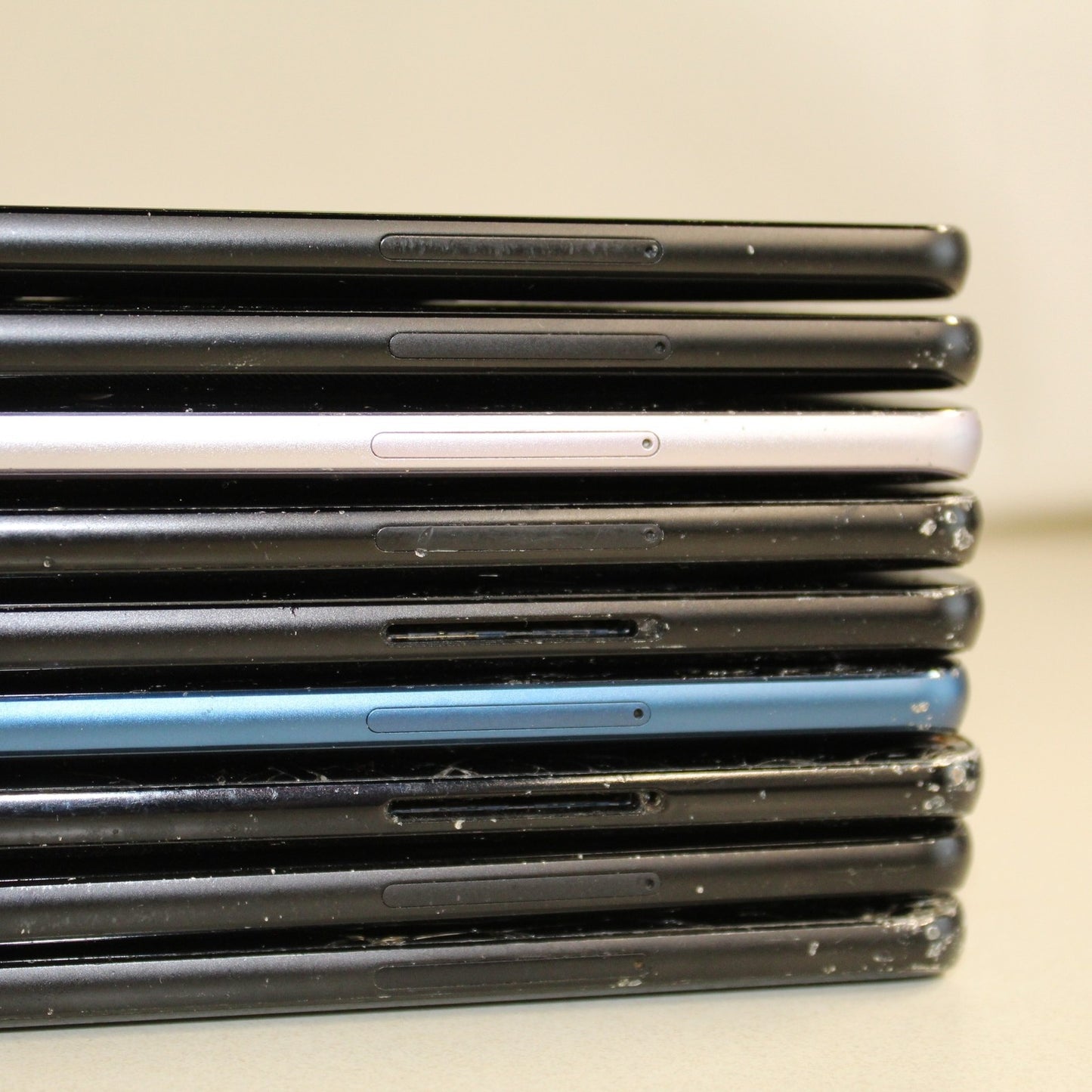 Vintage LG Stylo 4 Mix Smartphone Black Lot of 9 For Parts ASIS