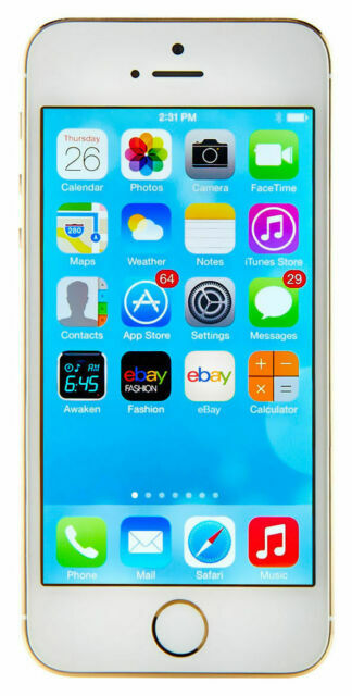 Apple iPhone 5s 16 GB Gold AT&T Untested For Parts