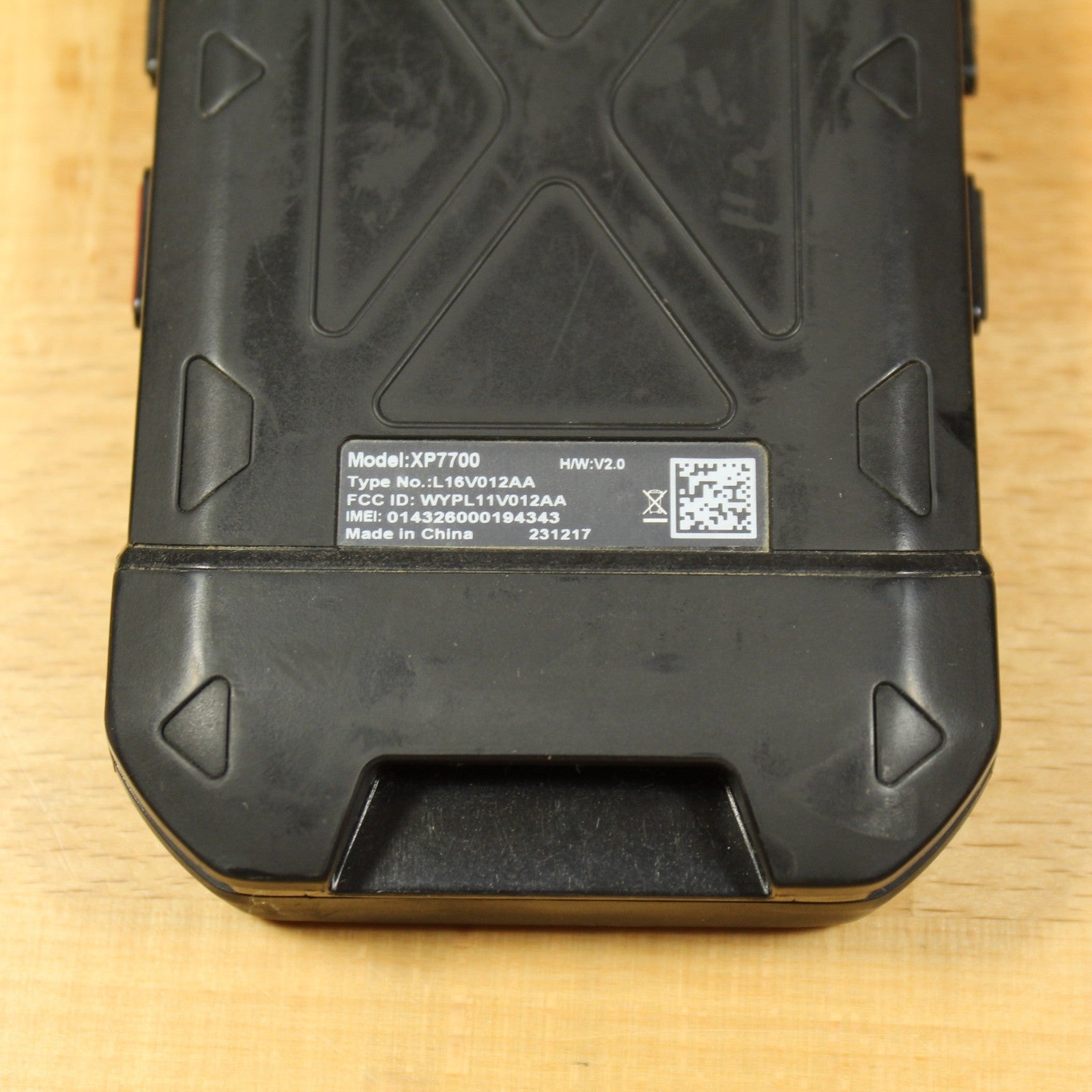SONIM XP7700 Rugged Smartphone Locked ASIS For Parts or Repair