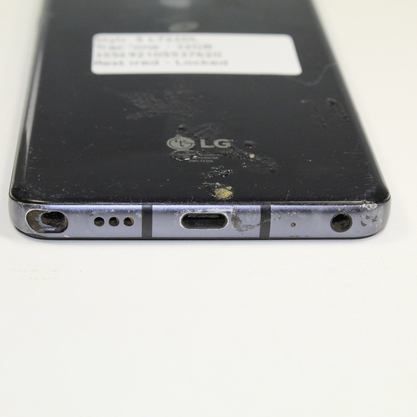 LG Stylo 5 L722DL Tracfone Smartphone 4G LTE Black 32GB For Parts