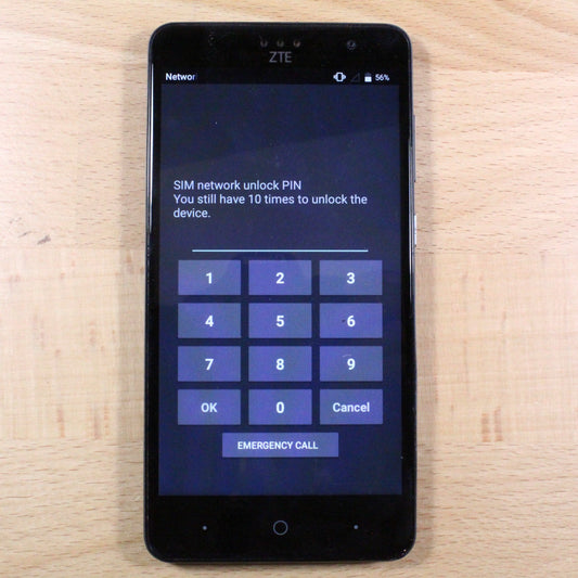 Z956 Grand Gray Smartphone For Parts #320