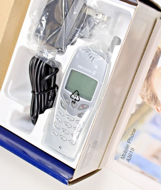 Rare Vintage Sony Ericsson Phone A3618 International Silver More In Our Store
