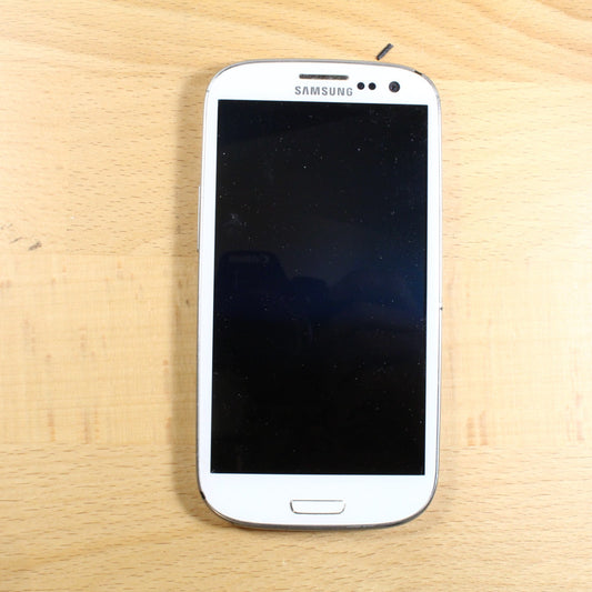 Samsung Galaxy S3 SCH-i535 Verizon White Smartphone For Parts #392
