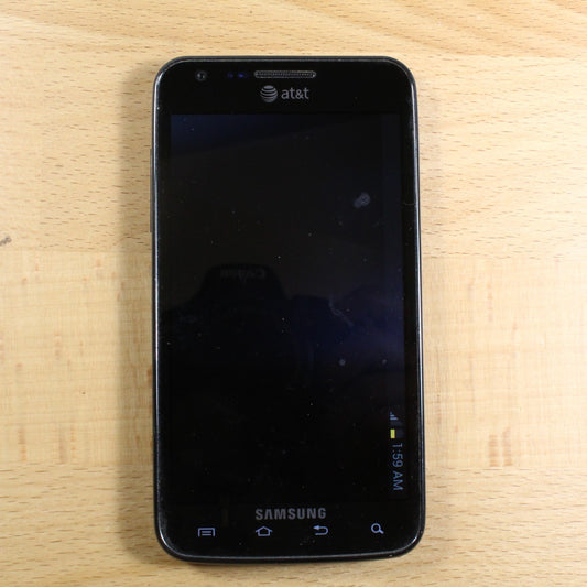 Samsung Galaxy S2 SGH-I727 Black Smartphone For Parts #369