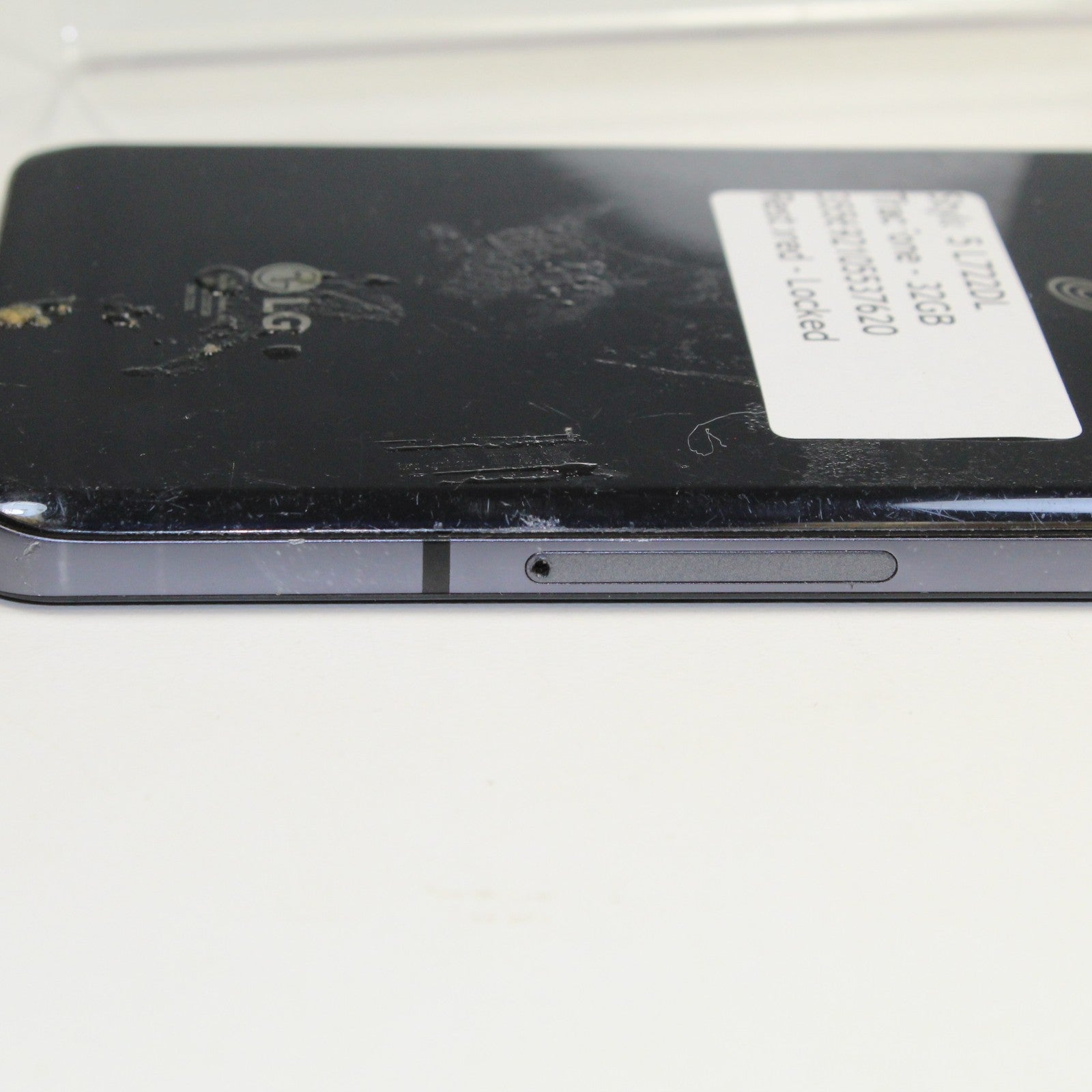 LG Stylo 5 L722DL Tracfone Smartphone 4G LTE Black 32GB For Parts