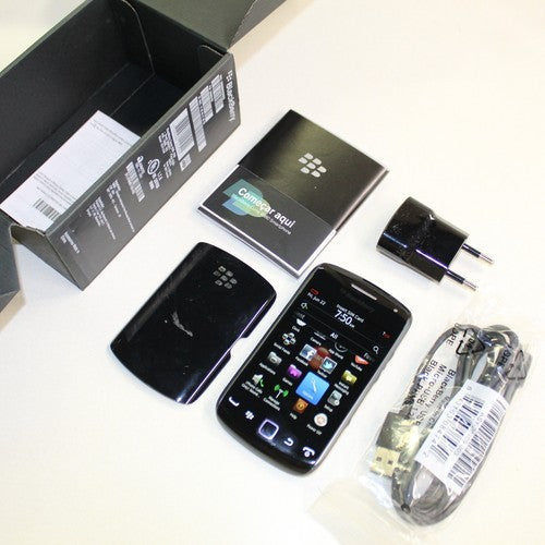  Blackberry Curve 9380 (Claro) Smartphone QWERTY 3G WiFi - Black, 512MB 