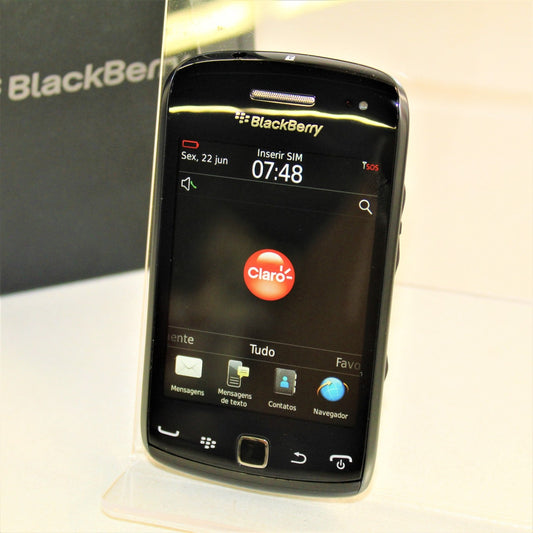  Blackberry Curve 9380 (Claro) Smartphone QWERTY 3G WiFi - Black, 512MB 