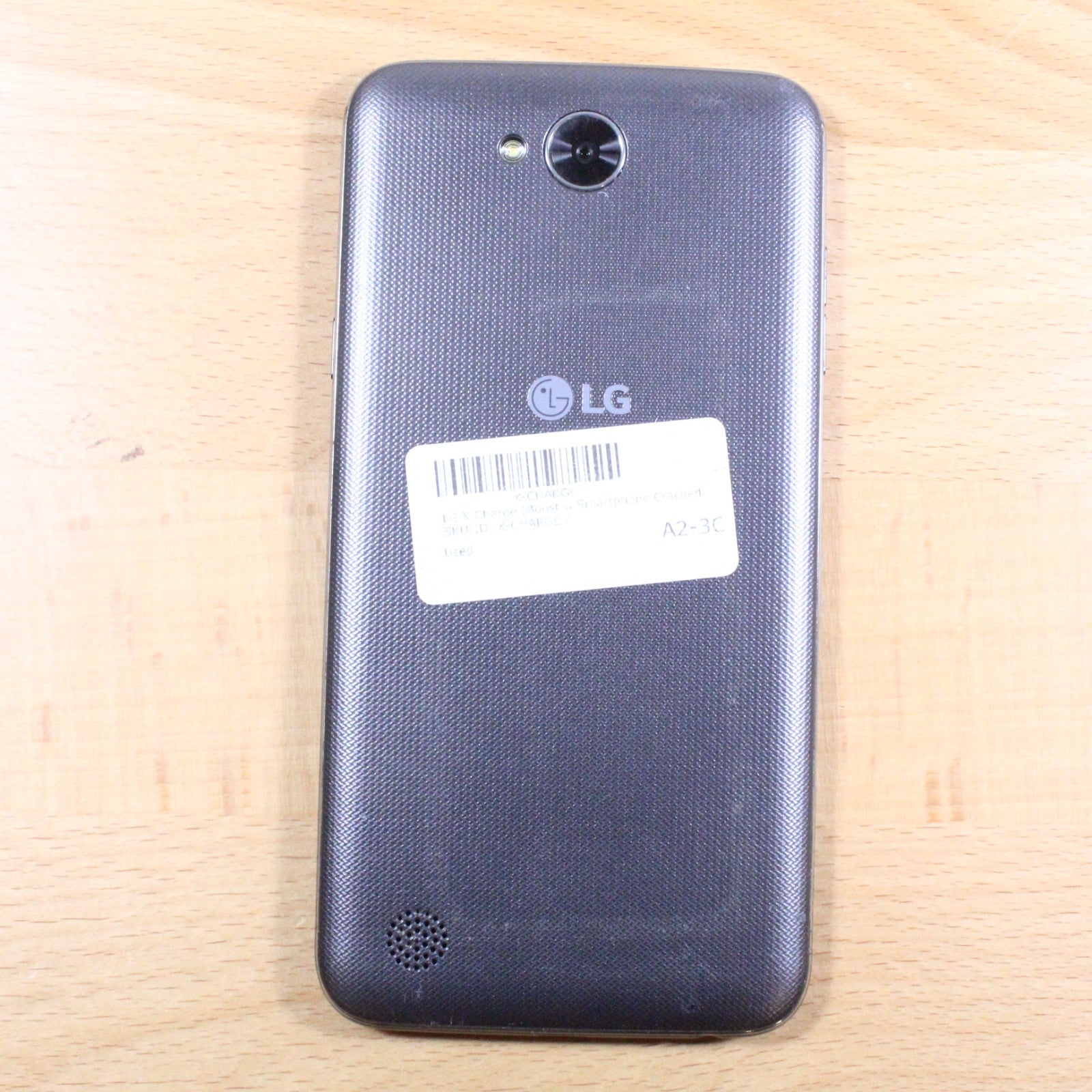 LG X Charge Boost Mobile Gray Smartphone For Parts #341