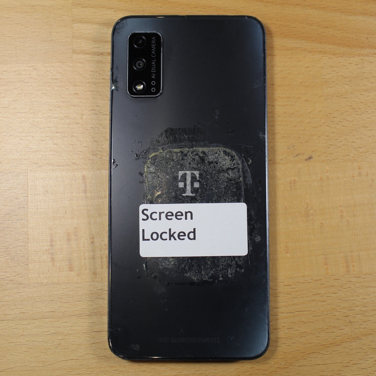 T-Mobile Revvl 32 GB Gray (T-Mobile) For Parts Untested