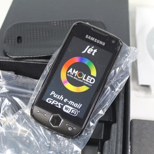 Rare Vintage Samsung Jet S8000 Rose Black Phone GSM In Box Complete Internationa