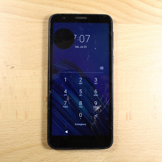 Motorola Moto E6 XT2005 Smartphone For Parts #358