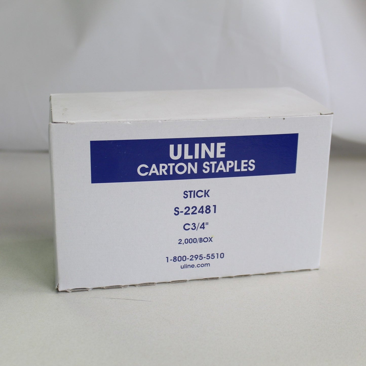  Uline Stick Staples - C34 3/4" (S-22481) New in box 
