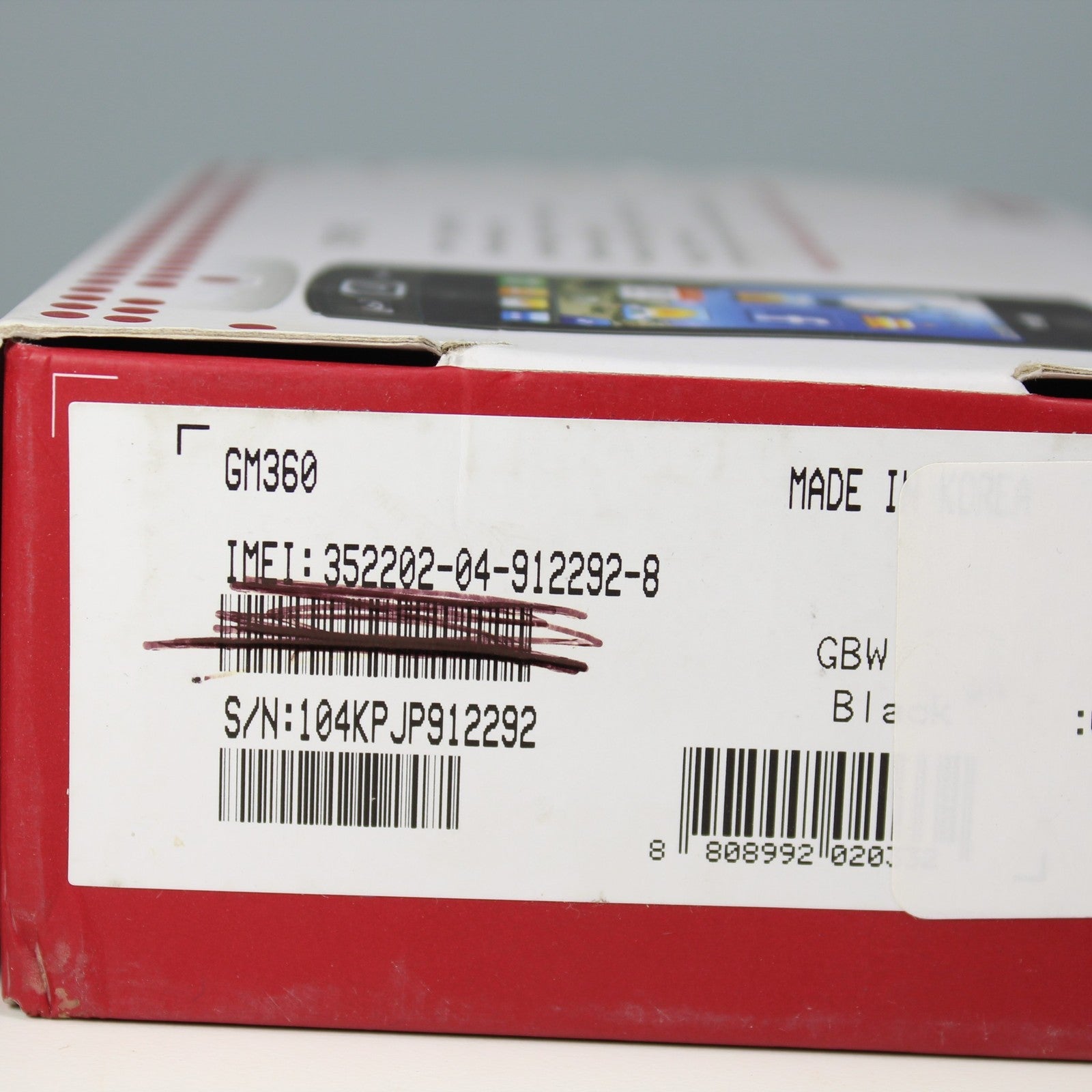Rare Vintage LG GM360 T-Mobile Smartphone 2G Black 2010 In Box