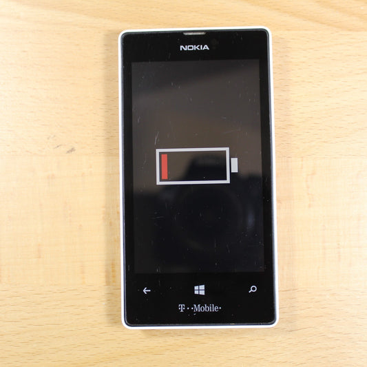 Nokia Lumia 521 T-mobile Smartphone White For Parts #266