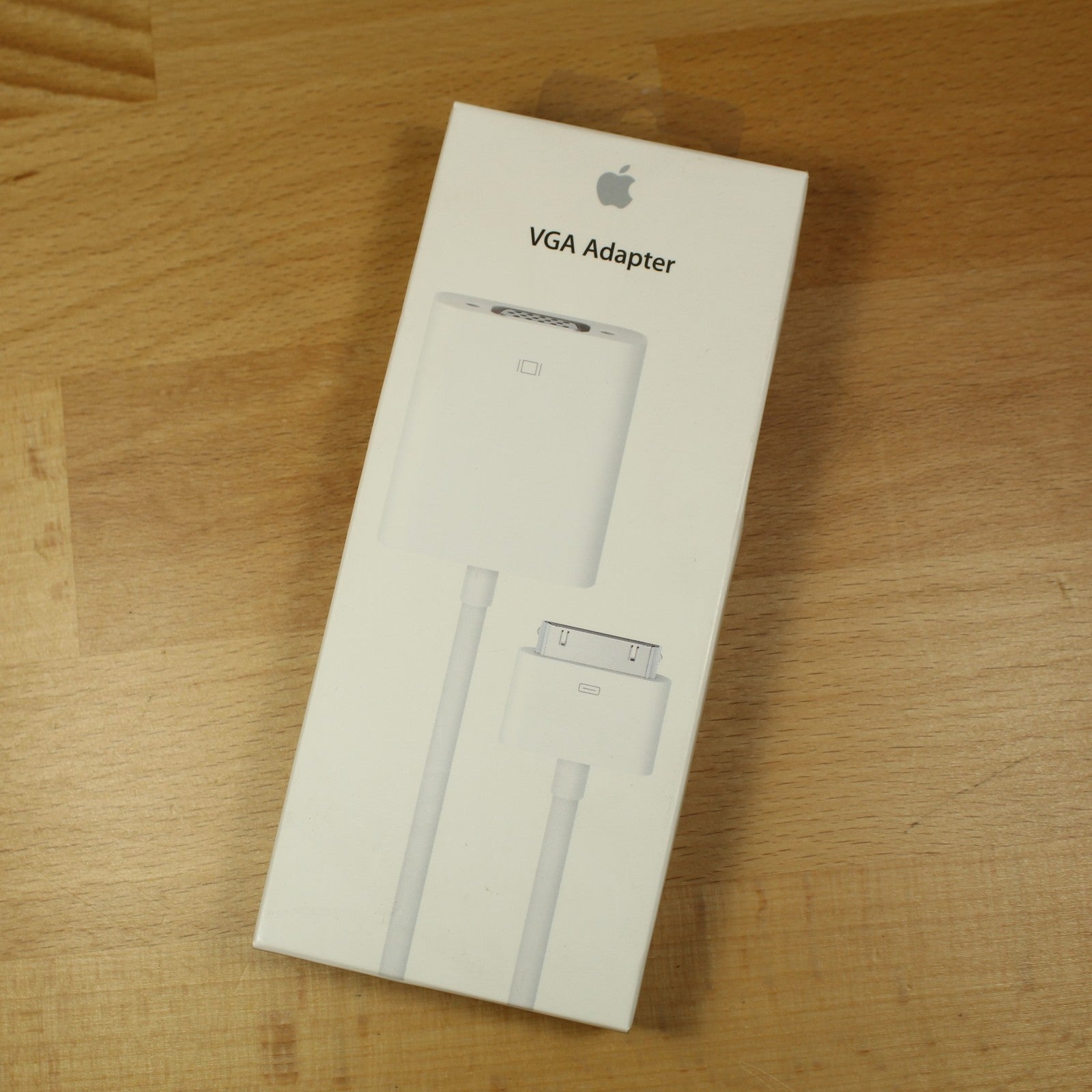 Vintage Apple Dock Connector to VGA Adapter 30-pin Original Box A1368 MC552ZM/B