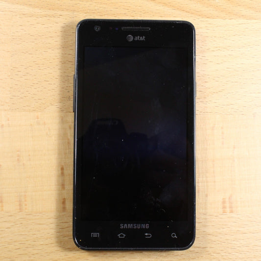 Samsung Galaxy S2 SGH-I777 AT&T Black Smartphone For Parts #385