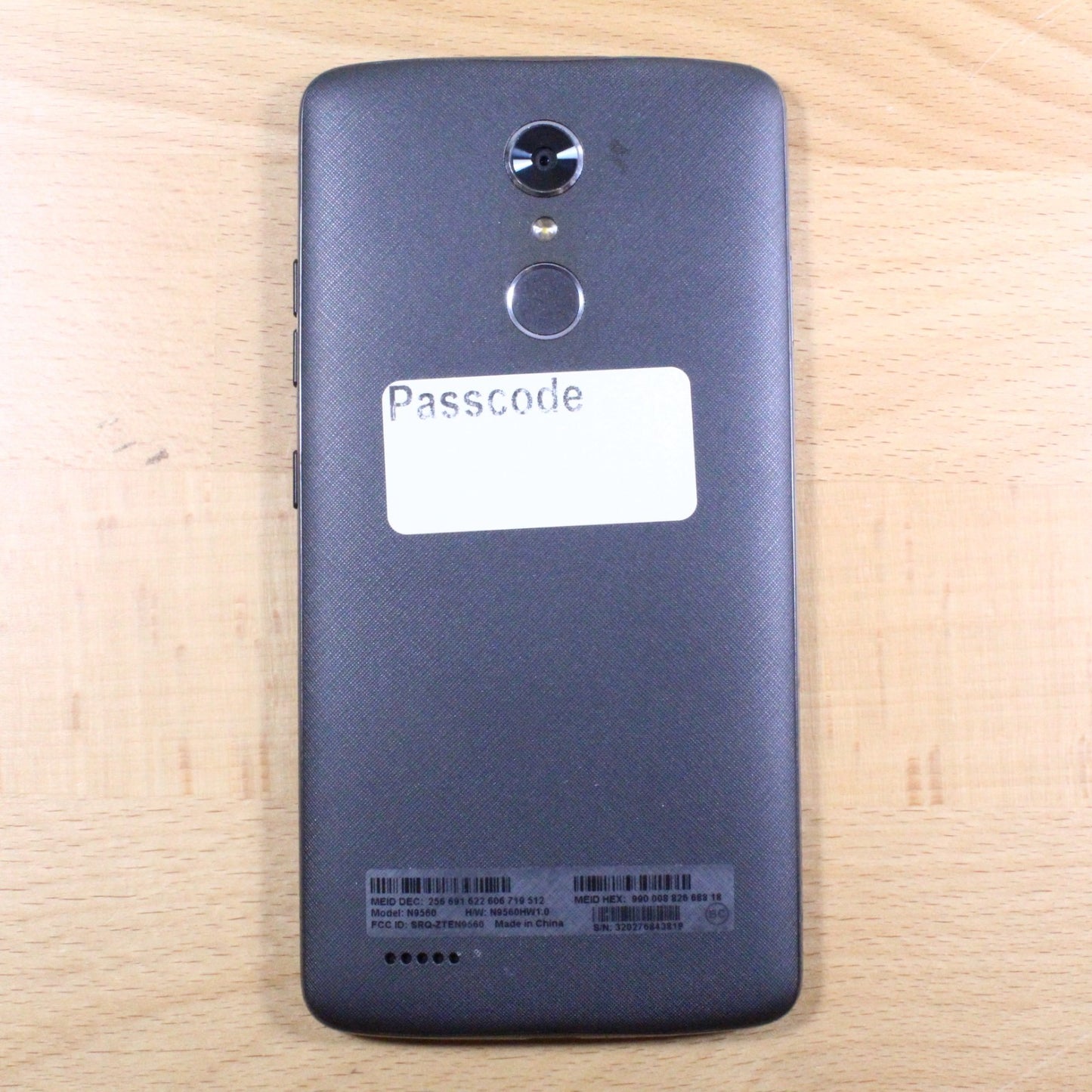 MAX XL N9560 Gray Smartphone For Parts #337