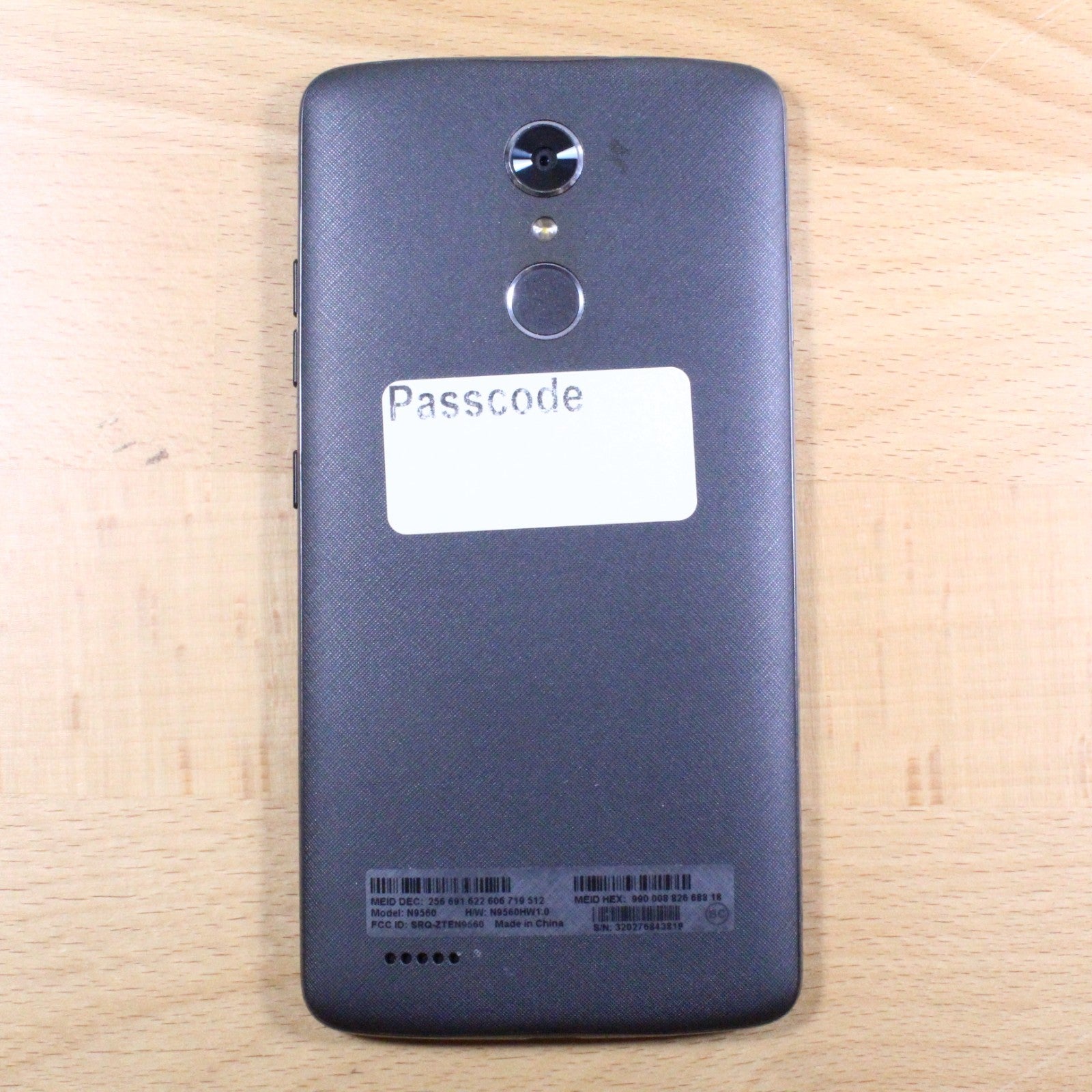 MAX XL N9560 Gray Smartphone For Parts #337