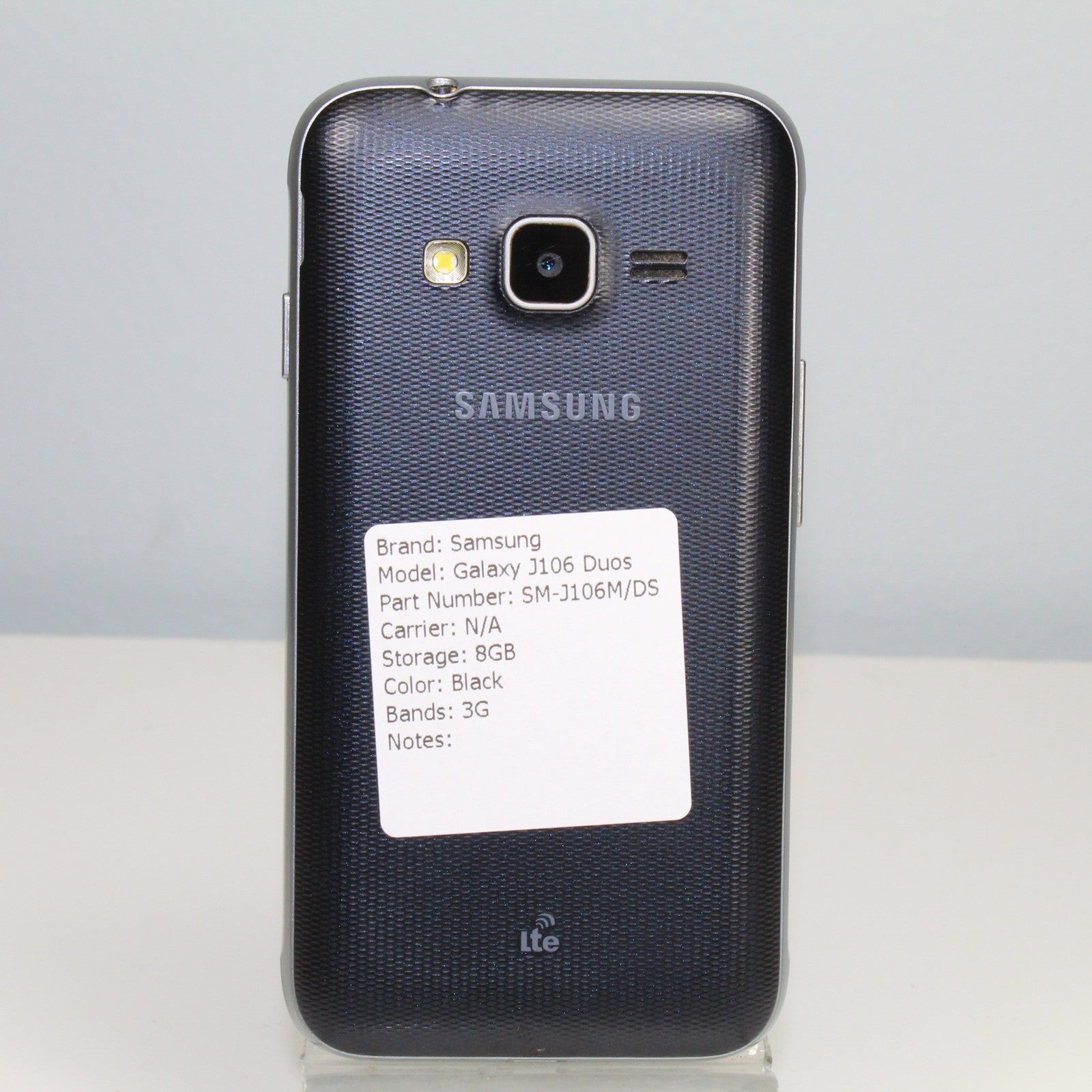 Samsung Galaxy J106 Duos SM-J106M/DS 3G Smartphone - Black, 8GB