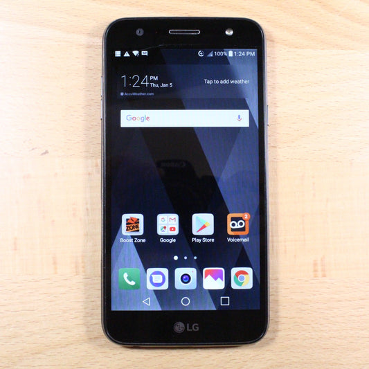 LG X Charge Boost Mobile Gray Smartphone For Parts #341