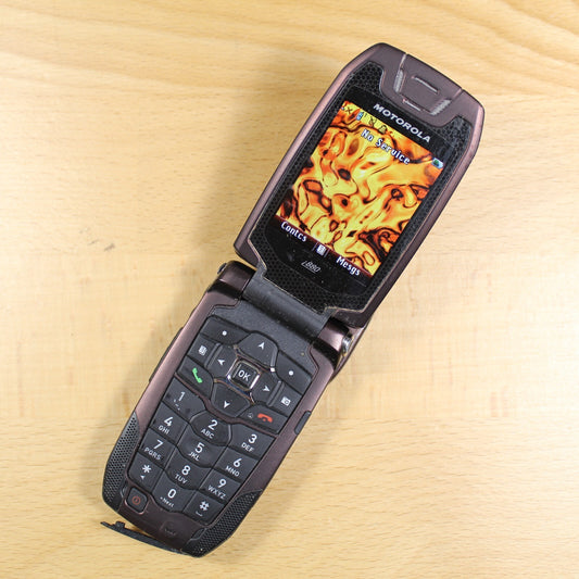 Motorola i880 Nextel Maroon Cell Phone iDen Direct Talk Good #180