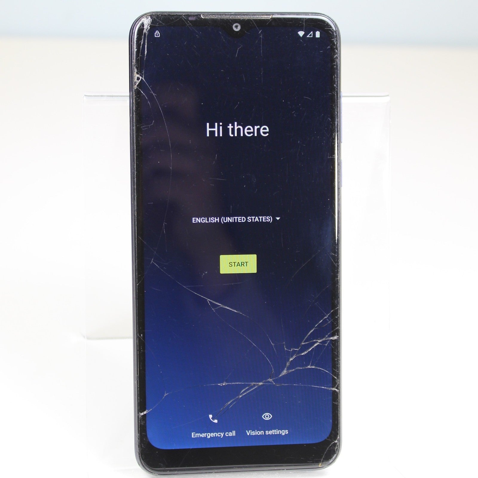 Motorola Moto G Pure XT2163-4 MetroPCS Smartphone Blue 32GB For Parts