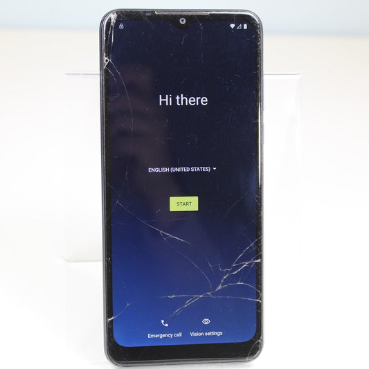Motorola Moto G Pure XT2163-4 MetroPCS Smartphone Blue 32GB For Parts