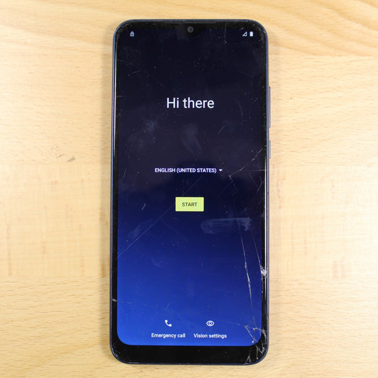 Motorola Moto G Play 2021 MC36E Metro Blue Smartphone For Parts #240