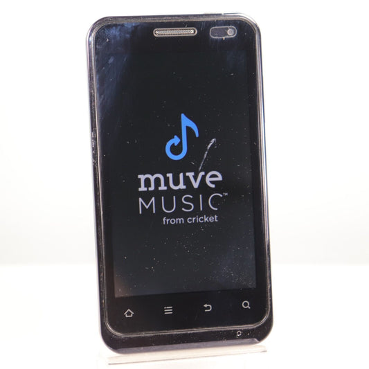 Vintage Classic Touch Phone ZTE Engage Cricket 3G V8000 Black 4GB
