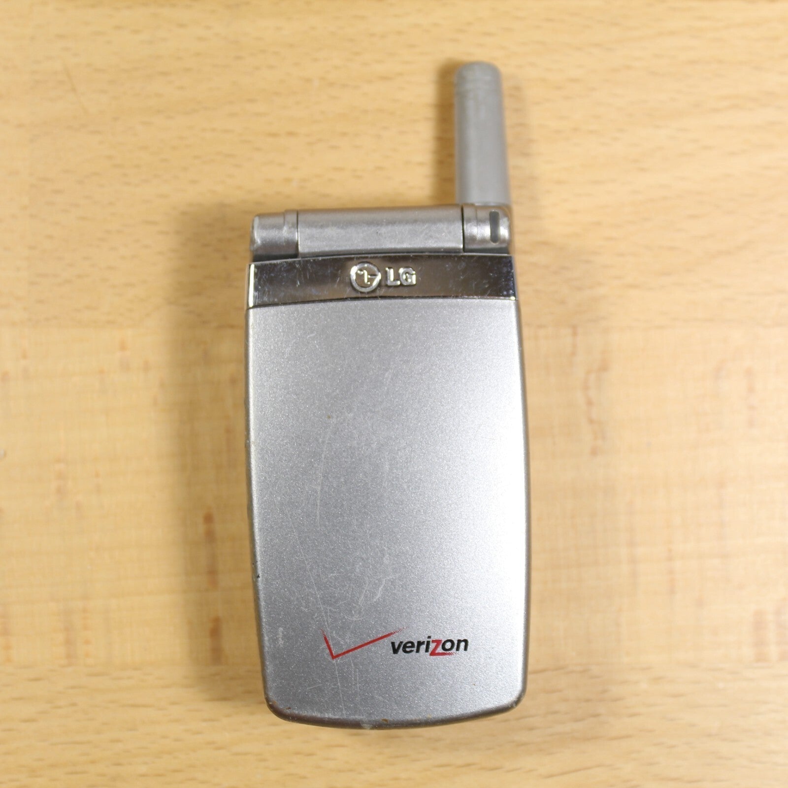 LG VX3100 Silver Verizon Cell Phone PTT Vintage Untested For Parts #174