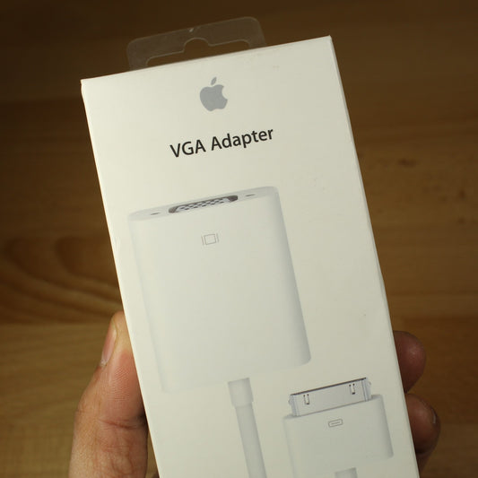 Vintage Apple Dock Connector to VGA Adapter 30-pin Original Box A1368 MC552ZM/B