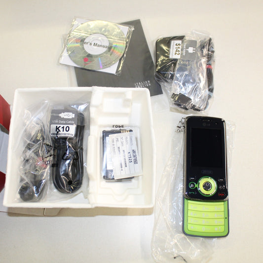 Rare Vintage LG KT525 TIM Black Phone International In Box Complete