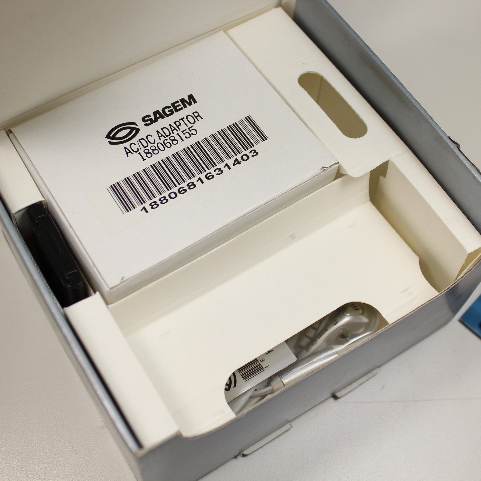 Rare Vintage Sagem myX-6 (TIM) Cellphone Silver International Italian In Box