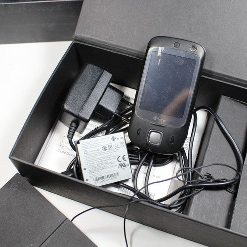 Rare Vintage HTC Touch Dual International Smartphone Black 2007 In Box Collect