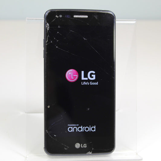 LG K8 2015 X240F Claro Smartphone 4G LTE 16GB Blue ASIS For Parts or Repair