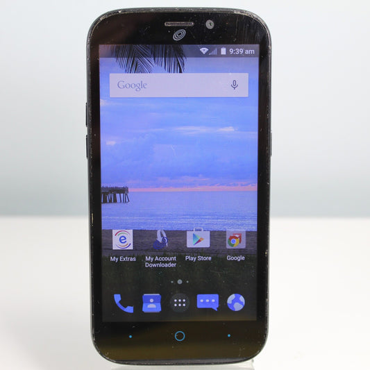 Vintage Classic ZTE Stratos Z819L TracFone 4G LTE Smartphone Black 8GB