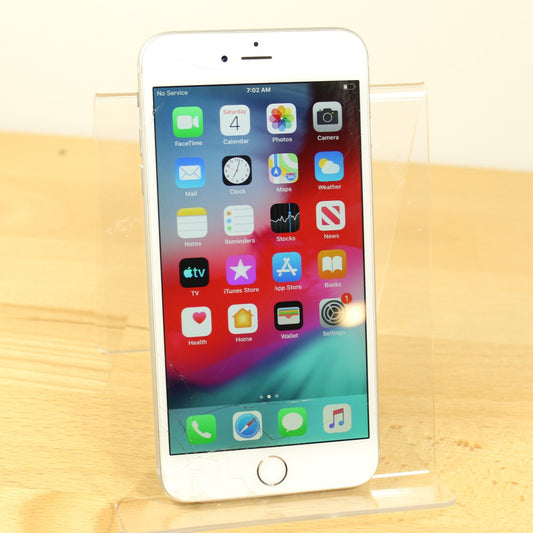 Vintage Apple iPhone 6 Plus A1522 4G LTE Smartphone Silver 16GB IOS