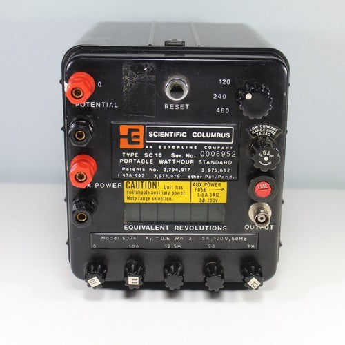 SC10 Scientific Columbus Portable Watthour Model 6374