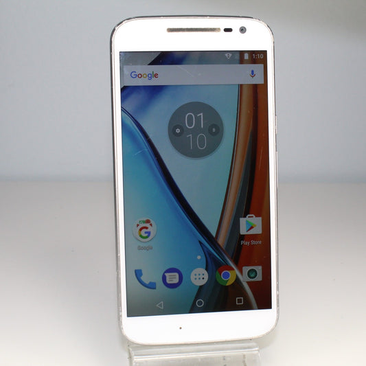 Motorola Moto G4 XT1625 (Sprint) 4G LTE Smartphone - White, 16GB