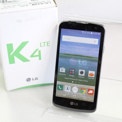 Rare Vintage LG K4 LTE K120 Unlocked Smartphone 4G LTE Black 8GB Open Box