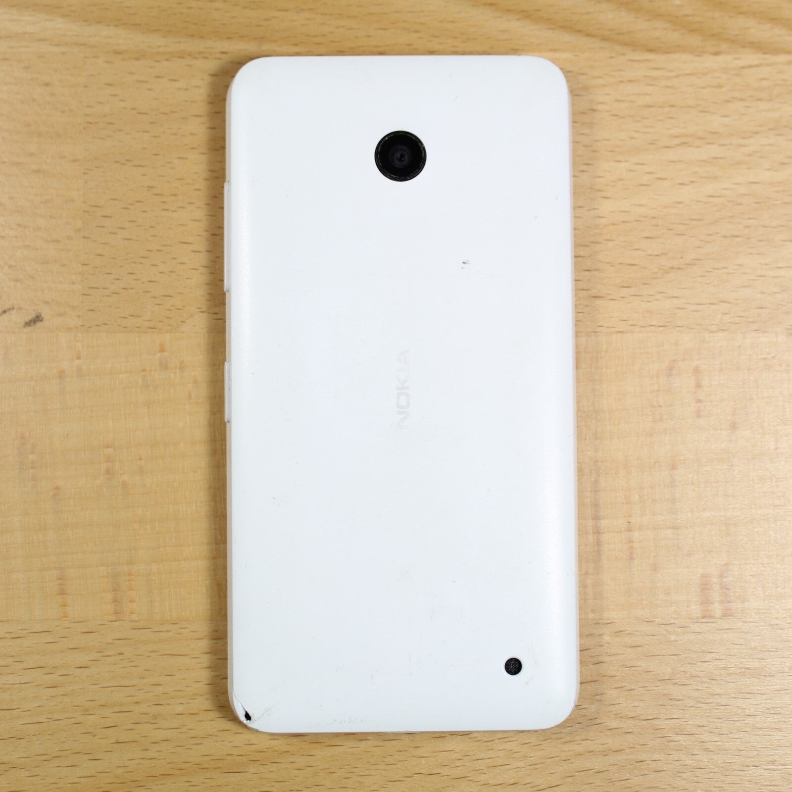 Vintage Nokia Lumia 635 T-Mobile Windows White Smartphone For Parts #212