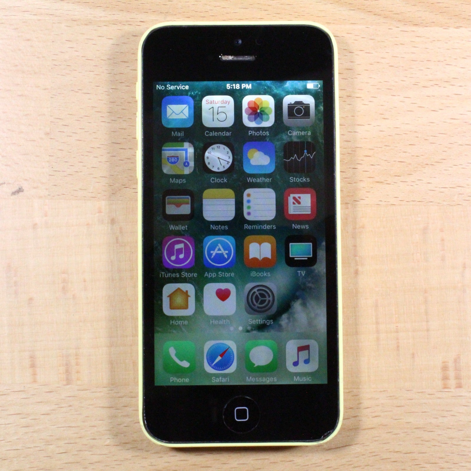 Apple iPhone 5c A1456 Yellow Unlocked Smartphone For Parts #345