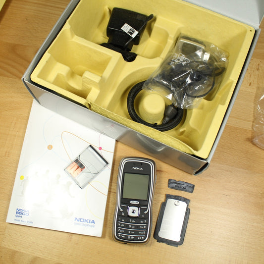 Ultra Rare Vintage Nokia 5500 Sport Phone In Box Bundle International