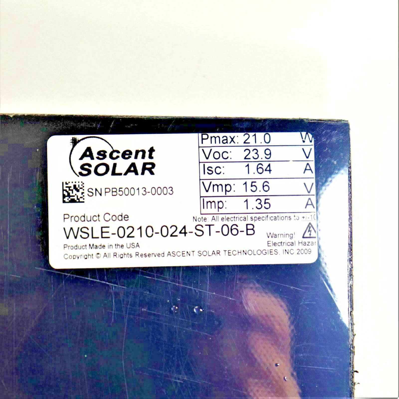 CIG Solar Panel 1 Meter WaveSol for 12 Volt Off Grid Survival