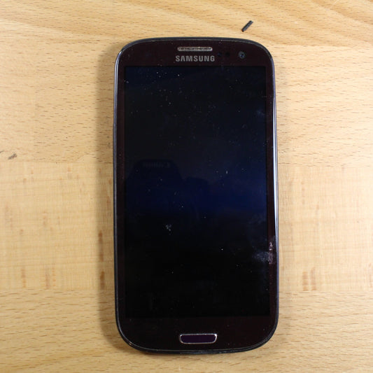 Samsung Galaxy S3 SPH-L710 Sprint White Smartphone For Parts #393