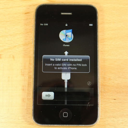 Rare Vintage Apple iPhone 3G A1241 AT&T White 16GB IOS ASIS Bad Touch